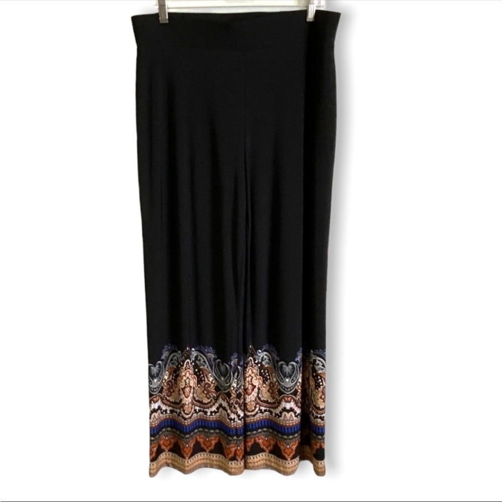 JULES & LEOPOLD Flowing Wide Leg Palazzo Pants L